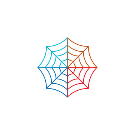 cobweb icon. vector illustration logo template.のイラスト素材