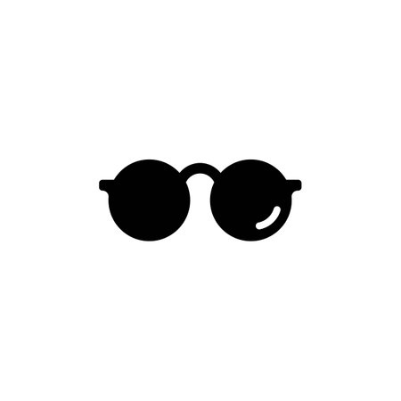 glasses icon vector illustration simple design.のイラスト素材