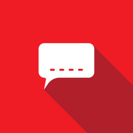 Speech bubble logo background. vector illustration symbol design.のイラスト素材