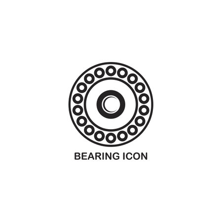 bearing icon vector illustration symbol designのイラスト素材