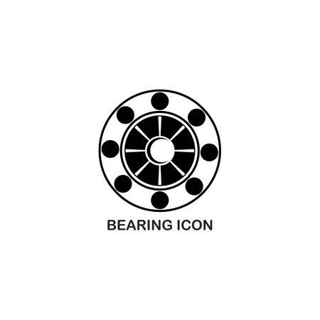 bearing icon vector illustration symbol designのイラスト素材