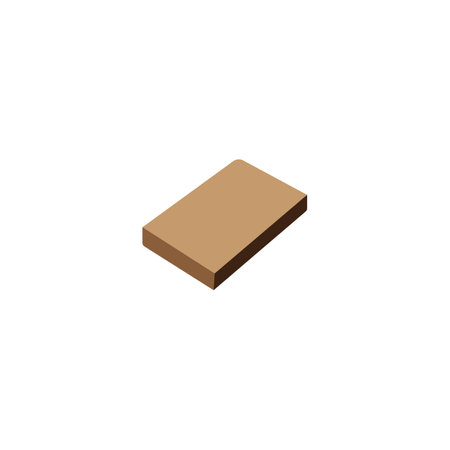 wooden block icon vector illustration symbol designのイラスト素材