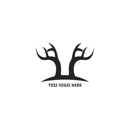 plant logo vector illustration template designのイラスト素材