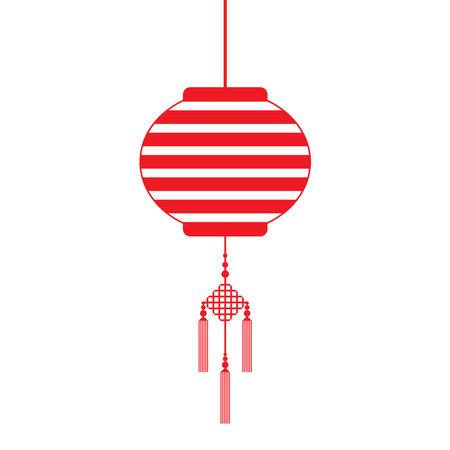 Chinese New Year icon vector illustration template designのイラスト素材