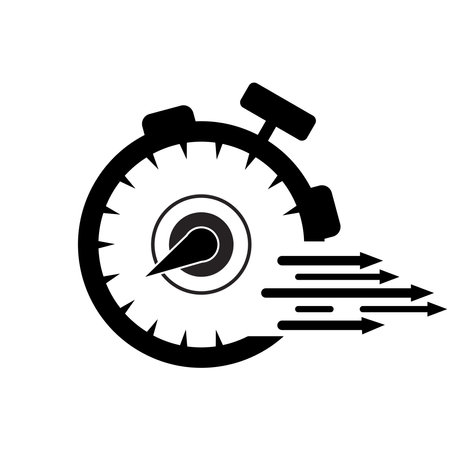 stopwatch icon vector illustration symbol designのイラスト素材