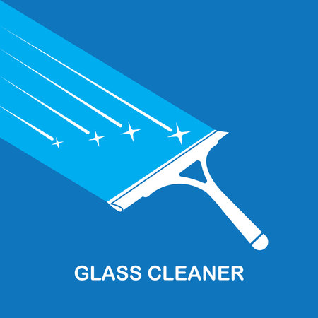 glass cleaner icon vector illustration symbol designのイラスト素材