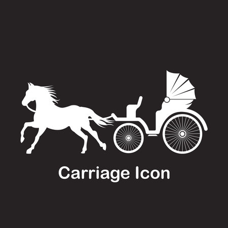 Carriage icon vector illustration symbol designのイラスト素材