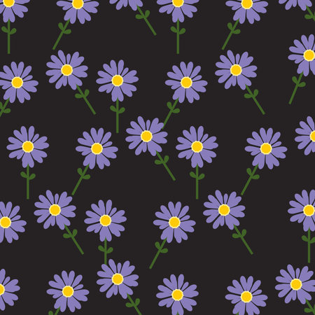 flower background vector illustration template designのイラスト素材