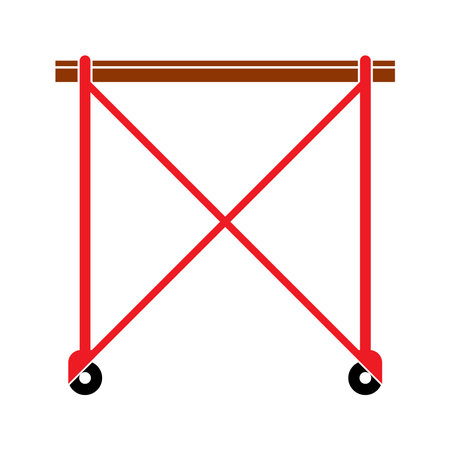 Scaffolding icon vector illustration symbol designのイラスト素材