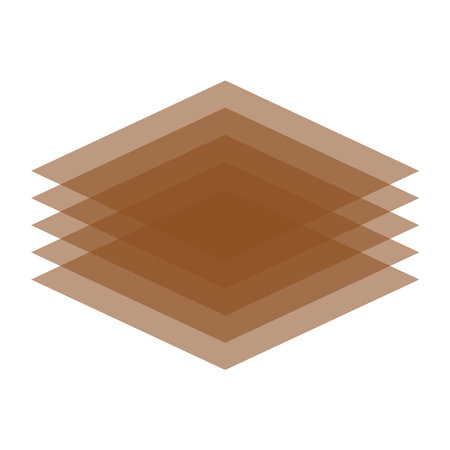 Stacked tower abstract server,hosting or building construction iconのイラスト素材