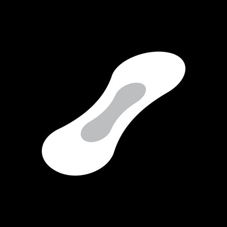 sanitary pad icon vector illustration symbol designのイラスト素材
