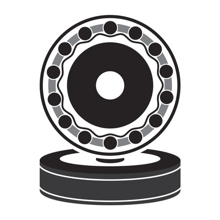 Bearing icon vector illustration symbol designのイラスト素材