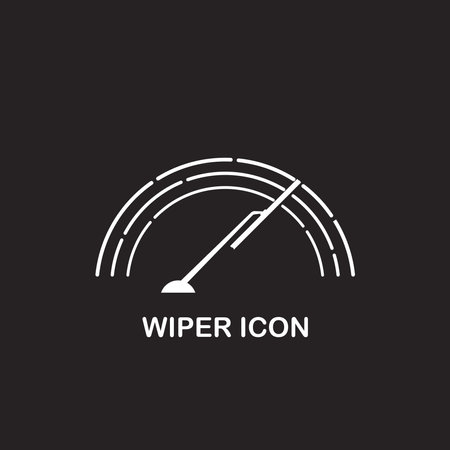 Wiper icon vector illustration symbol designのイラスト素材