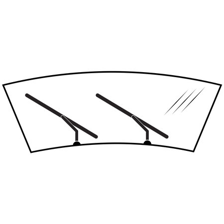 Wiper icon vector illustration symbol designのイラスト素材