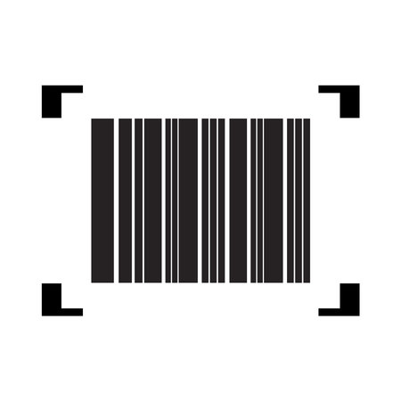 Barcode scan icon vector illustration symbol designのイラスト素材