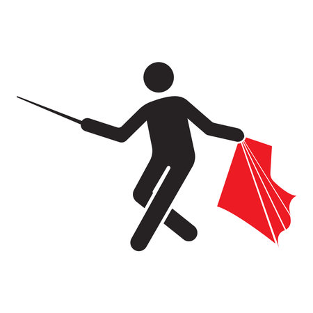Matador icon vector illustration symbol designのイラスト素材