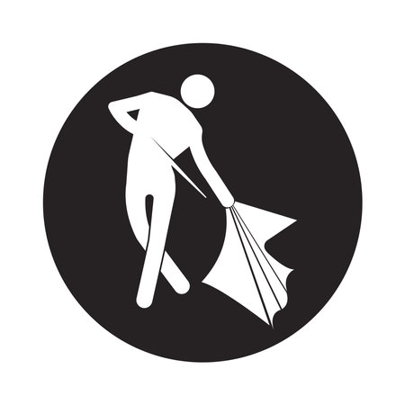 Matador icon vector illustration symbol designのイラスト素材