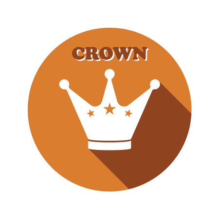 Crown logo vector illustration template designのイラスト素材