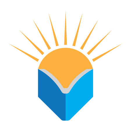 world book day logo vector illustration template designのイラスト素材