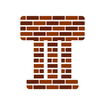 Column logo vector illustration template designのイラスト素材