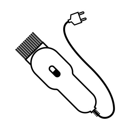 electric clippers  vector icon illustration template designのイラスト素材