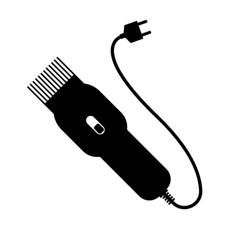 electric clippers  vector icon illustration template designのイラスト素材