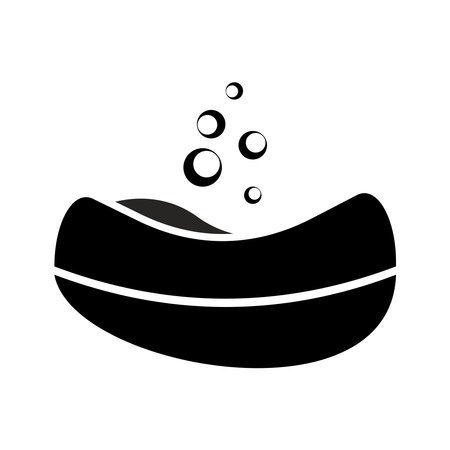 bar soap icon vector illustration symbol designのイラスト素材