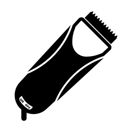 electric clippers  vector icon illustration template designのイラスト素材