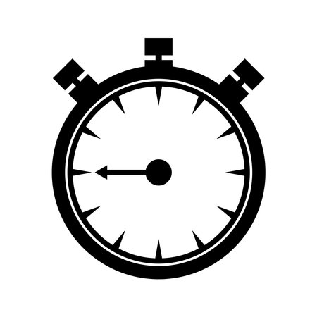 Stopwatch icon vector design illustration templateのイラスト素材