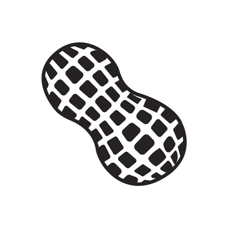 Peanut icon vector illustration symbol designのイラスト素材