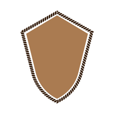 Shield logo vector illustration template designのイラスト素材