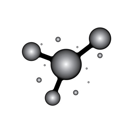 Molecule element icon vector illustration symbol designのイラスト素材