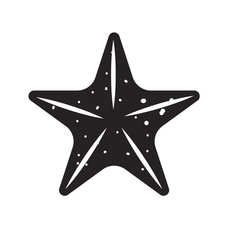 Star fish icon vector illustration symbol designのイラスト素材