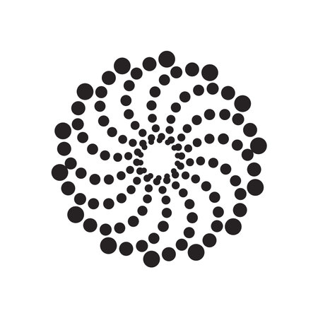 Circular Pattern icon vector illustration symbol designのイラスト素材