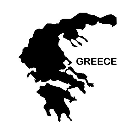 GREECE map icon,vector illustration symbol designのイラスト素材