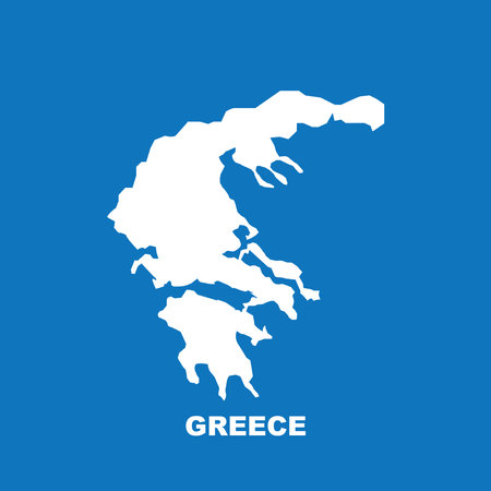 Greece map icon,vector illustration symbol designのイラスト素材