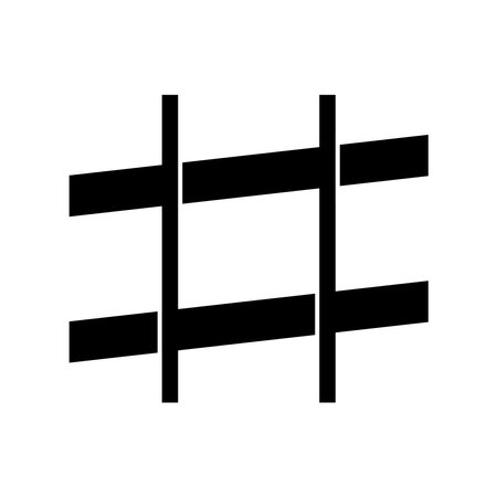 Railway icon isolated on white background. Vector illustration. Eps 10.のイラスト素材