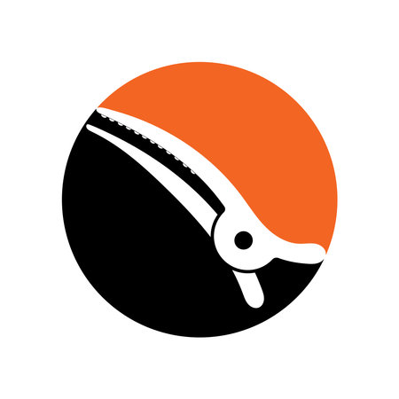 Hairpin icon vector illustration isolated sign symbolのイラスト素材