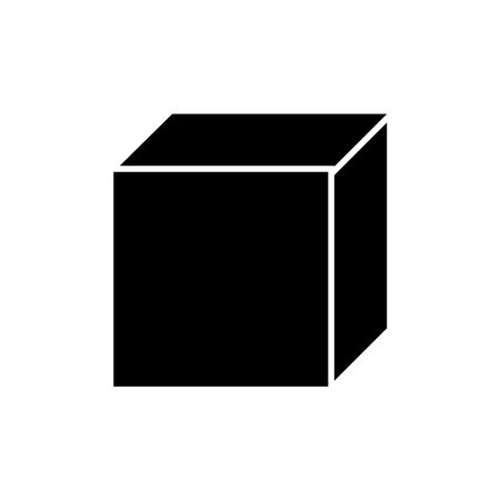 cube icon illustration element designのイラスト素材