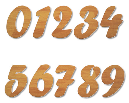 number 0123456789 with background on site style 3