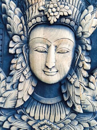 The face of deity 