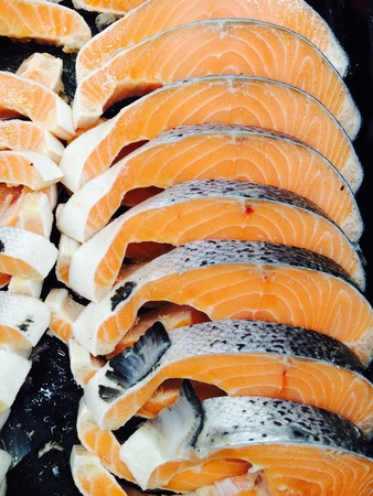 Salmon fish の素材