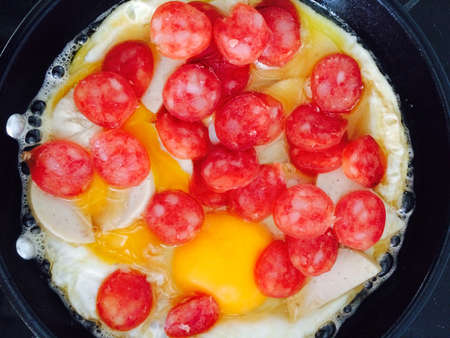 Cooking food breakfastの素材