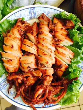 fried squidの素材