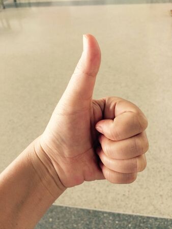 The hand symbol shows that bestの素材