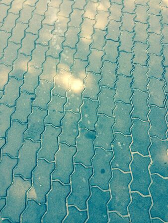 Background texture pattern of brick blockの素材