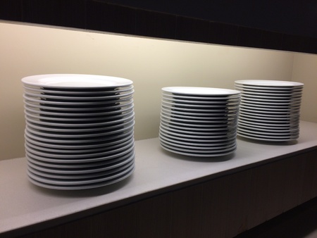 dish arranged for food