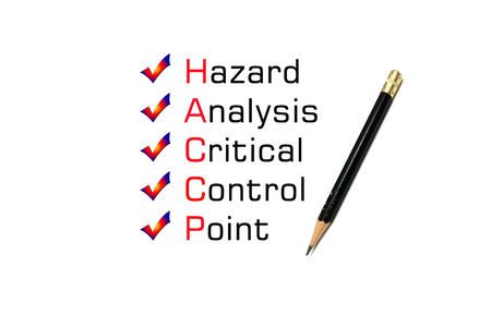 meaning of haccp abstractの写真素材