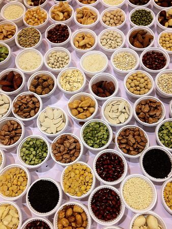 Whole grains in sample cupの素材