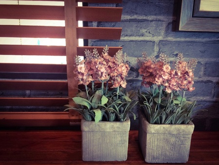 Vintage picture of romance day with flowers, have a nice day concept